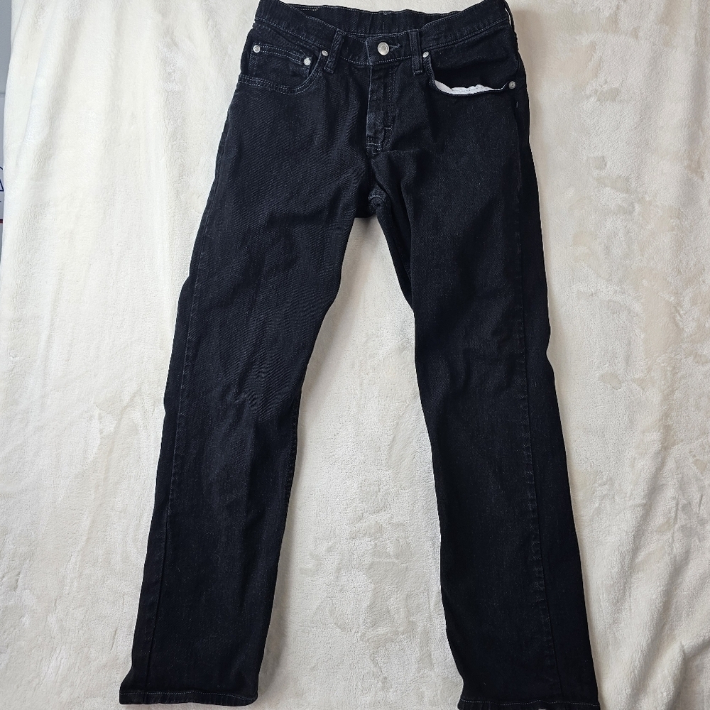 Vintage 00s Lee Jeans Women’s 16R Black Denim RN 130723